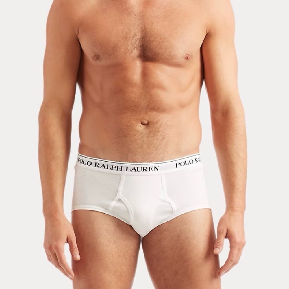 Polo by Ralph Lauren 4 pack Briefs White XL NWT IN BOX